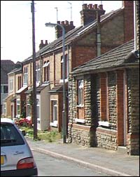 Small cottages in Manning Street