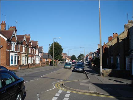 Wellingborough Road from Station Road junction