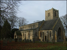 The Church between the village of Chelveston and the hamlet of Caldecott