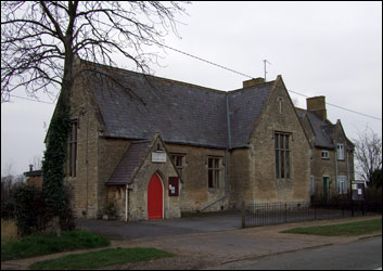 The old school is now the Village Hall