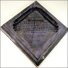 stone plaque