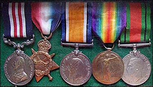 Archie's medals