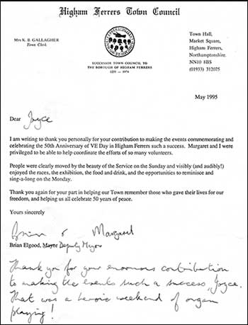 Letter from the Mayor