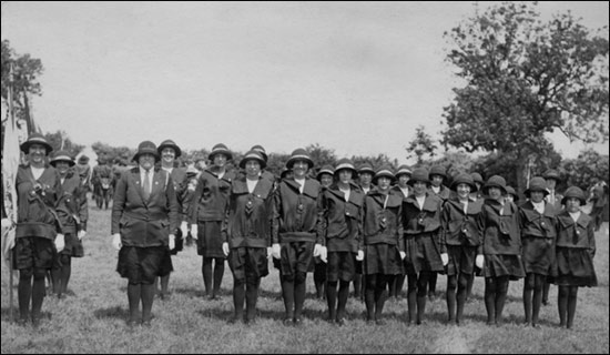 The Girls Life Brigade in 1928