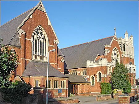 Photograph of the church buildings in Park Road taken in 2007