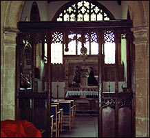 The Pemberton Chapel from the north aisle