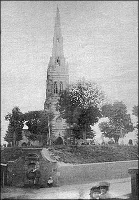 The Memorial, Green & Church in 1891