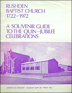 Quin Jubilee 1972 programme cover