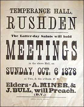 Poster for a meeting