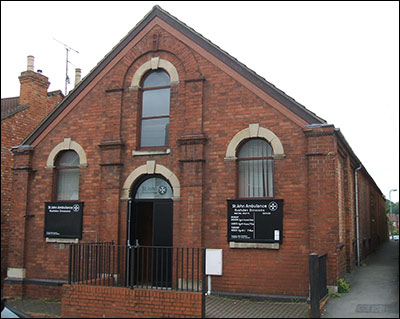The chapel building in 2007, it is now used by the St John Ambulance Brigade