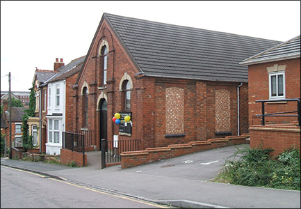 The Primitive Methodist Chapel in Fitzwilliam Street. It was built in 1890