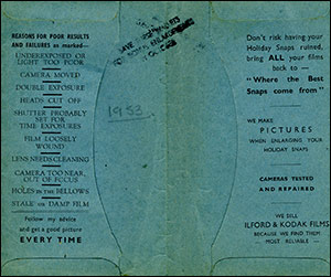 1953 Photo wallet