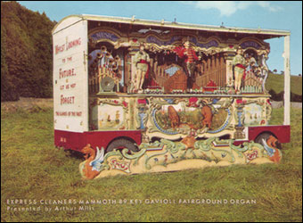 Another view of the fairground organ