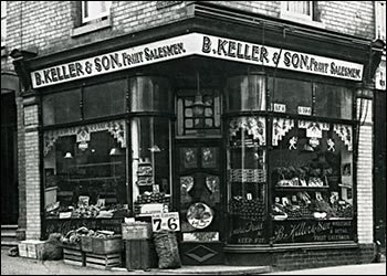 Keller's fruit & vegetable shop.