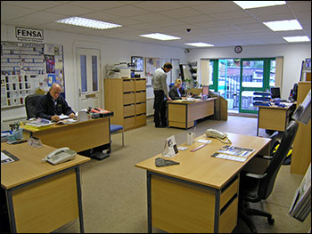 The main office