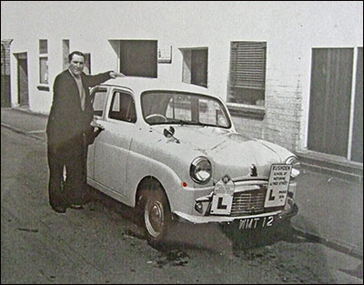 Photograph of George Valentine instructor at Palace Motors