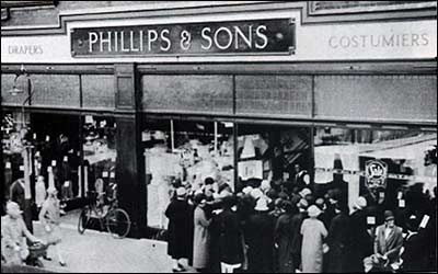 New shop front in 1927