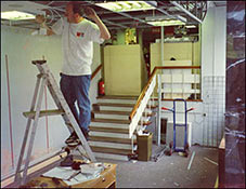 During the 1999 refit of the shop
