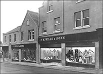 Outside of shop (Newton Road) after the 1962 refit  