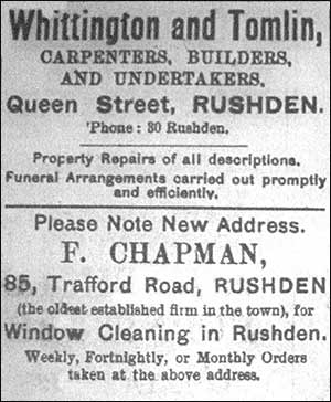1922 adverts