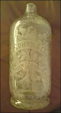 A fine bottle of Oldham & Co