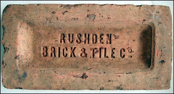 Sample of Rushden Brick & Tile Company brick