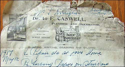 1917 invoice