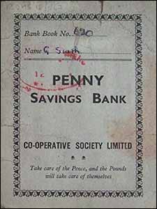 Penny Bank savings book