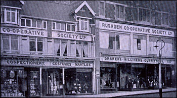 The old drapery store in 1926