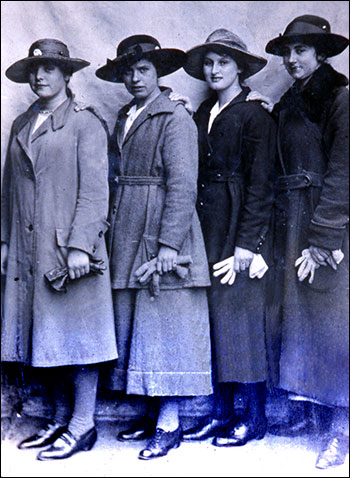 The ladies of the drapery in about 1930