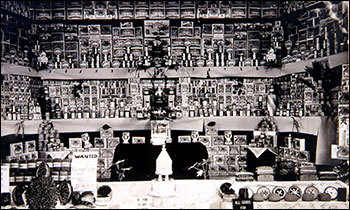 An exhibition of goods in the Co-op Hall