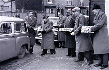 Xmas parcels 1959 - for members who had joined 50 years ago 