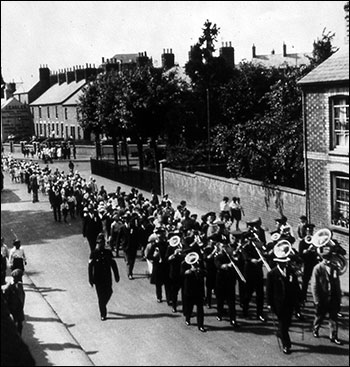 The Co-op's Jubilee was celebrated with a parade in 1926