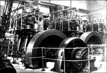 The original generators - 125kw dc