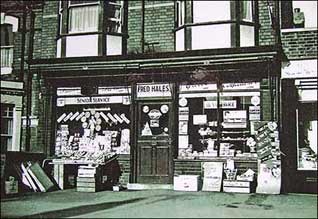 In the 1950s -  Fred Hales proprietor