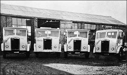 4 Albion lorries