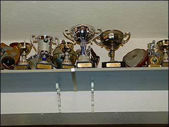 some of the many trophies