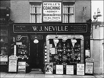 Neville's, tobacconist etc. next to the Palace