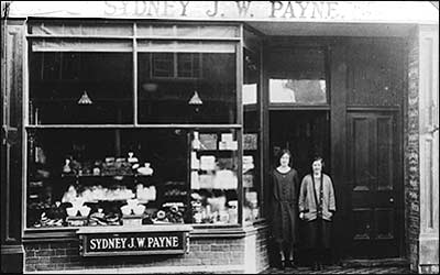 Payne's bakery and cake shop