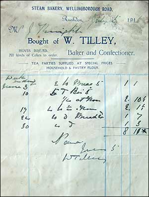 1916 invoice