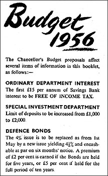 1956 budget