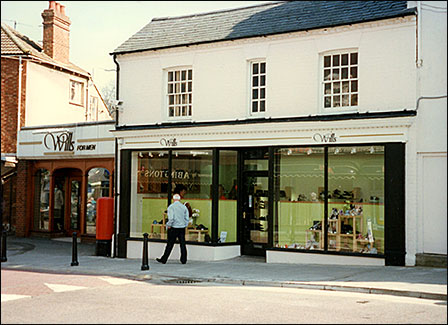 Wills' Menswear and Shoe Shop 1999