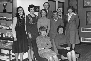 Photograph of Denfield staff March 1978