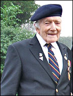 A Picture of Jack Tear with his war service medals
