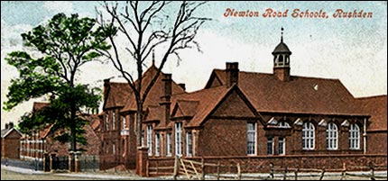 Picture of Newton Road School in 1910 