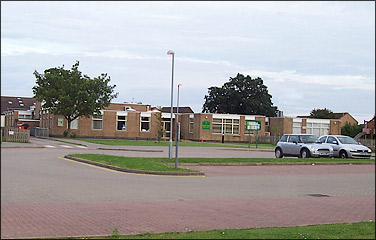 The modern South End Junior School in Wymington Road