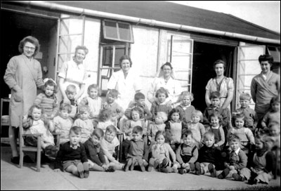 Tennyson Road Nursery class in 1944