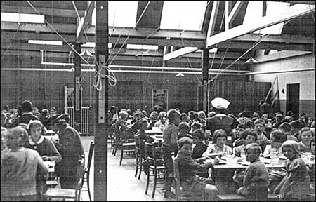 inside the canteen