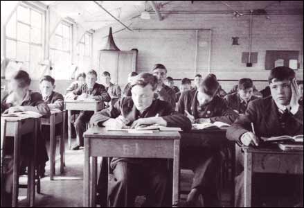 Inside one of the classrooms in the HORSA block