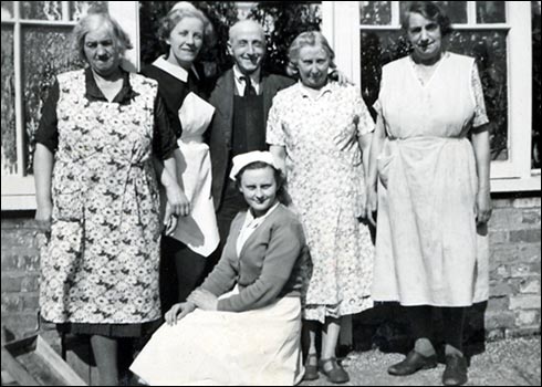 Staff at Rushden Sanatorium